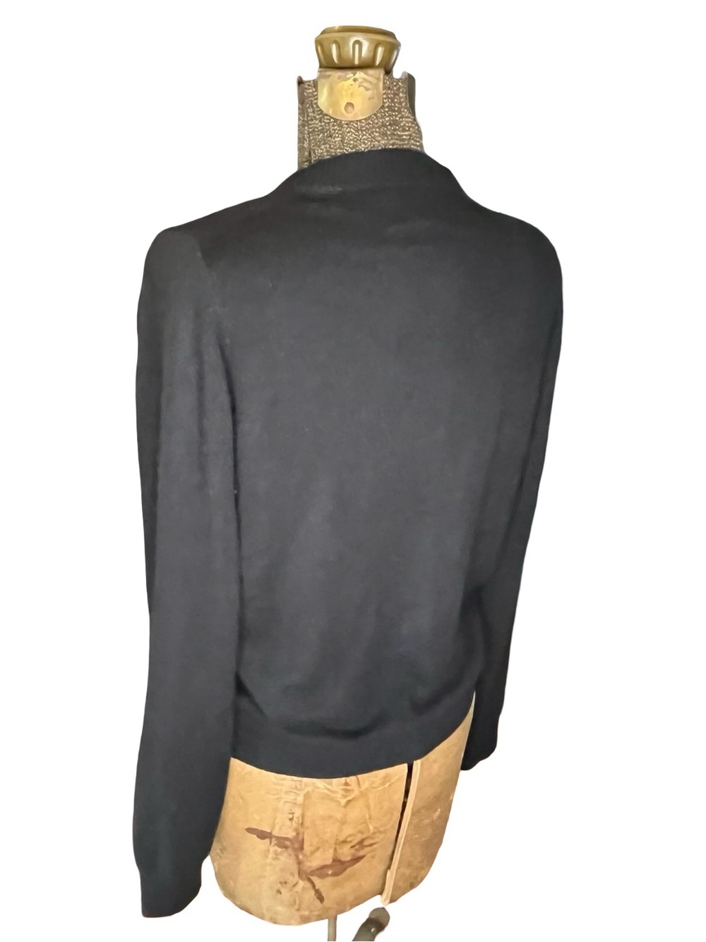 Tuckernuck Quinn Black Cashmere Cardigan Sweater Small 100% Cashmere - Picture 14 of 16